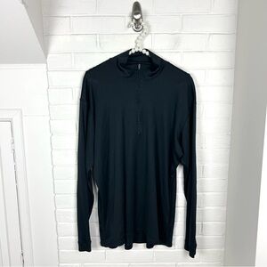 Patagonia Men’s Black Capilene Zip Neck Baselayer Pullover Size XL